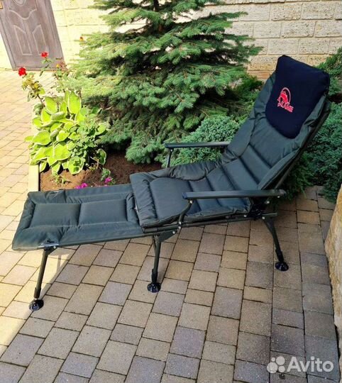 Карповое Кресло с подставкой для ног