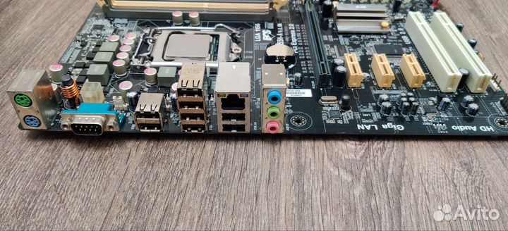 Материнская плата ECS IC55H-A LGA1156 + I5 670