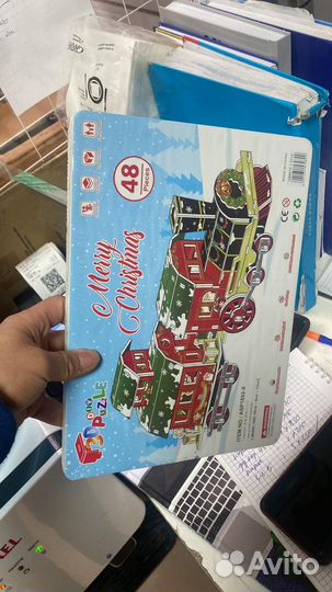 3D Рождественская серия пазлов