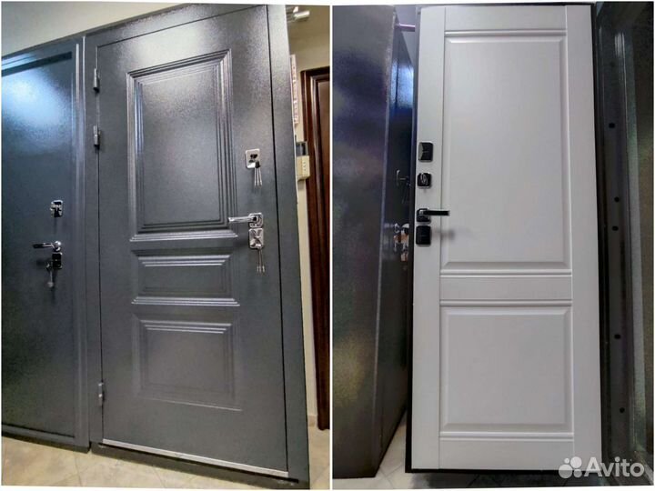 Металлические входные двери с терморазрывом