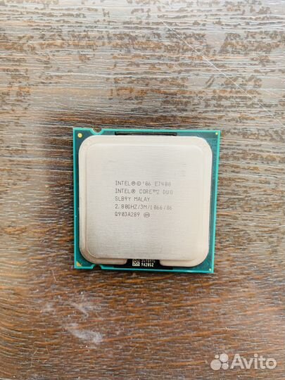 Процессор Intel Core 2 Duo E7400 2,8 GHZ
