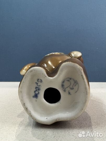 Олимпийский мишка фарфор статуэтка