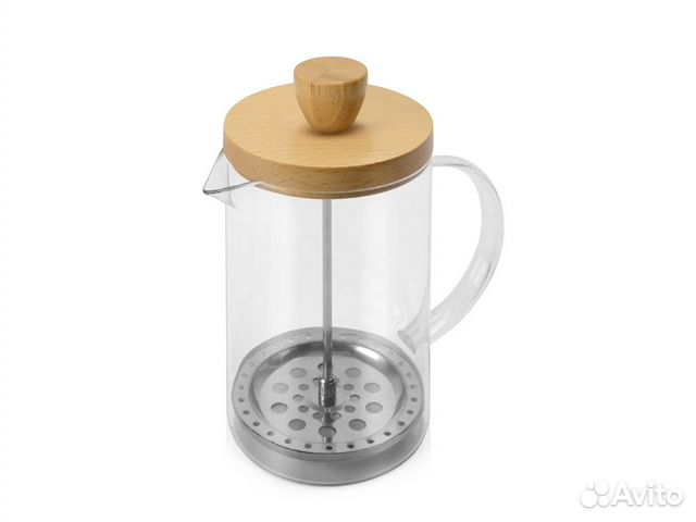 Френч-пресс с деревянной крышкой «Siesta»