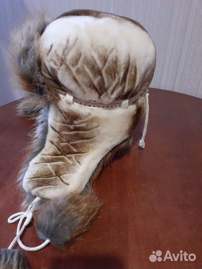 Шапка зимняя меховая женская