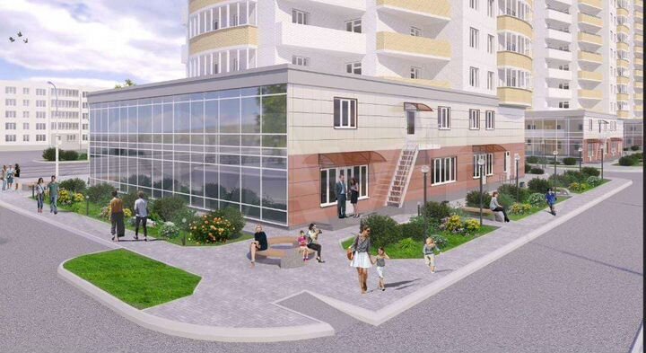 1-к. квартира, 43,4 м², 4/17 эт.