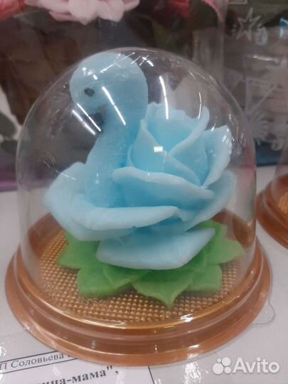 Мыло в куполе ручная работа