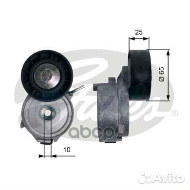 Ролик натяж.поликл.ремня 7808-21524 T39124 Gates