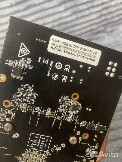 Видеокарта rx580 8gb