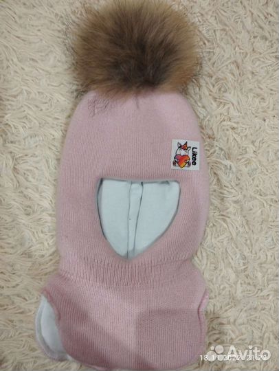 Комплект шапка, шарф