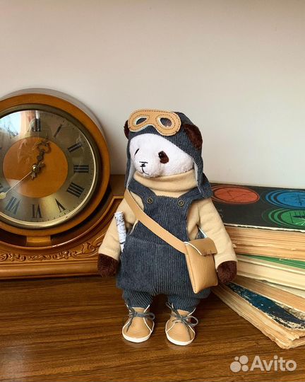 Винтажная интерьерная игрушка ручной работы