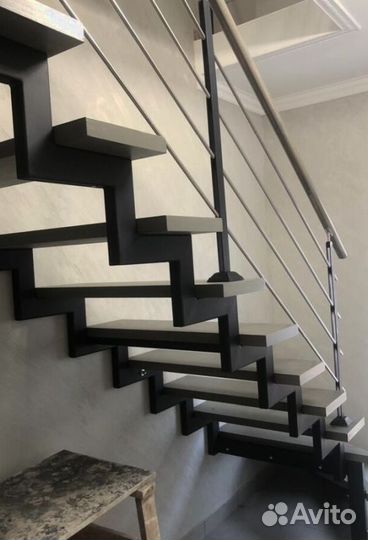 Лестницы прямые под ключ