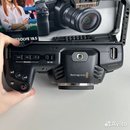 Кинокамера Blackmagic 4k (Black magic bmpcc4k)