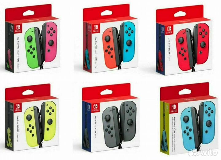 Joy Con Nintendo Switch новые (магазин)