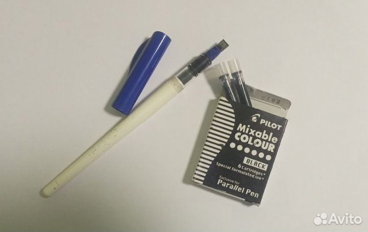 Перьевая ручка (pilot parallel pen) 6мм