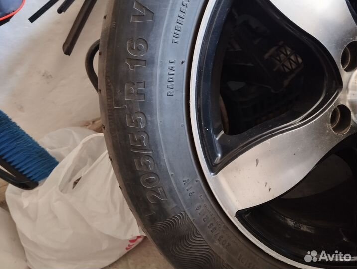 Колеса в сборе r16, toyota corolla 5 114.3