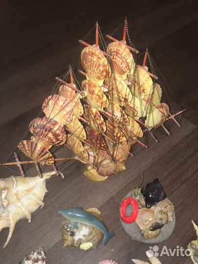 Сувениры из ракушек и ракушки