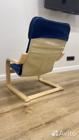 Детское кресло поэнг poang, оригинал IKEA