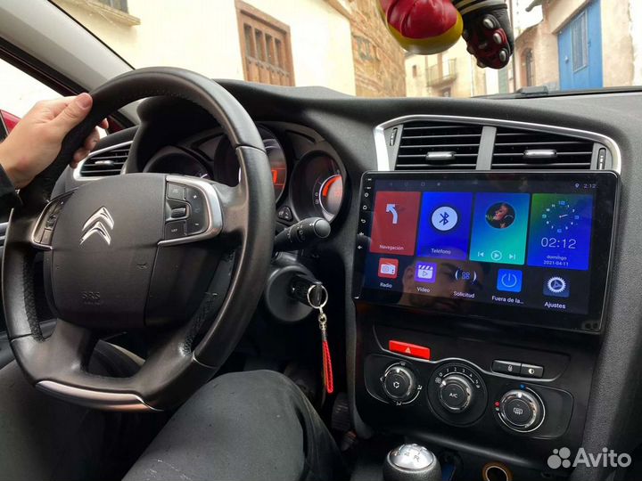 Штатные андроид магнитолы для Citroen C4 2013-2017