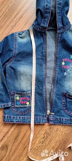 Джинсовая куртка для девочки