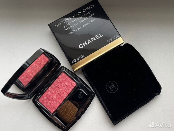 Chanel двойные румяна лимитка