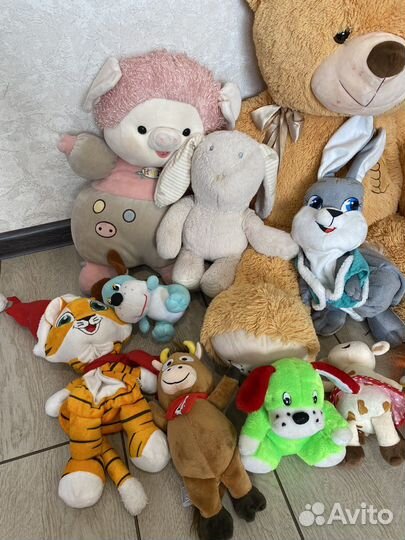 Мягкие игрушки пакетом