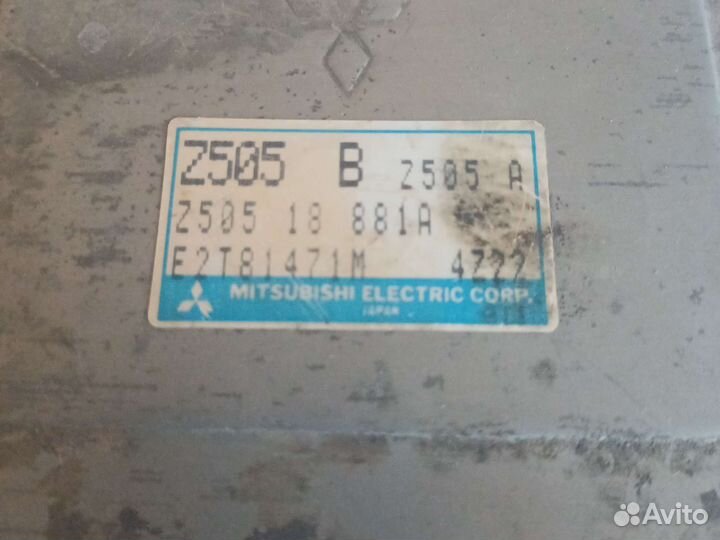 Эбу mazda 323. арт. Z505 18 881A