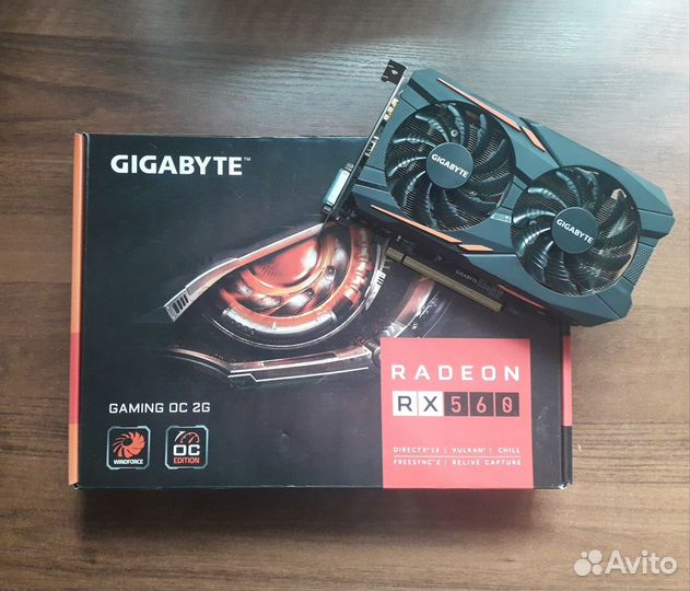 Видеокарта AMD Radeon RX 560 2GB