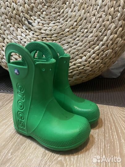 Резиновые сапоги crocs оригинал 26