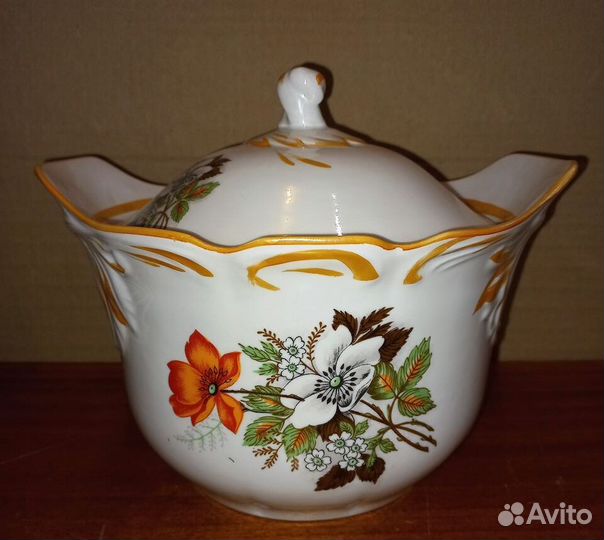 Винтажный столовый сервиз. Дулево