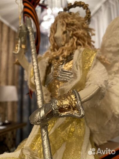 Кукла ангел ручной работы