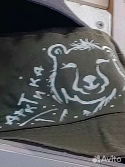 Панама, роспись ручная