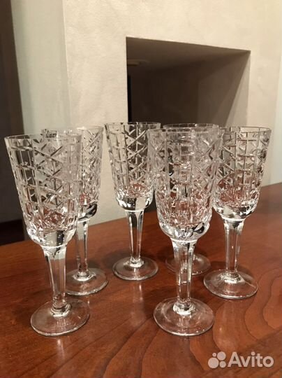 Хрустальные рюмки винтаж СССР