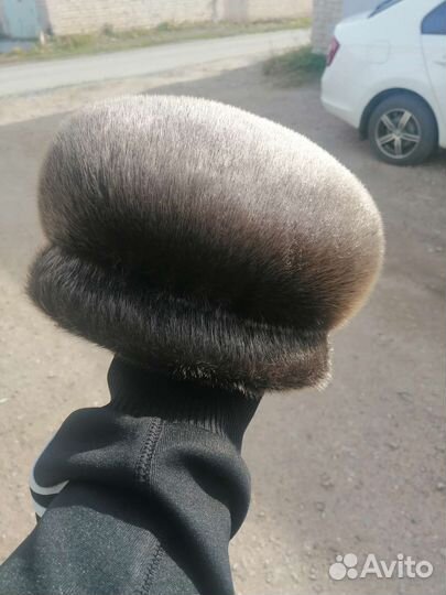 Меховая мужская кепка