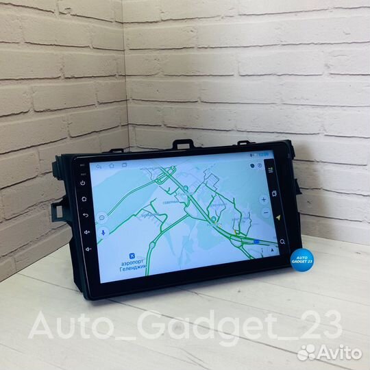 Магнитола 2 din android 9 дюймов Тойота Королла