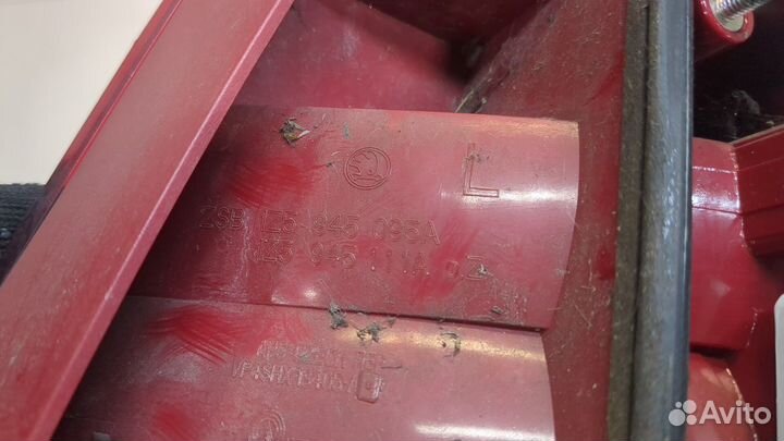 Фонарь (задний) Skoda Octavia (A5), 2009