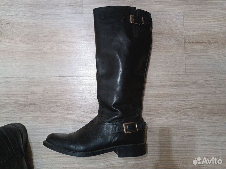 Сапоги женские натуральная кожа39