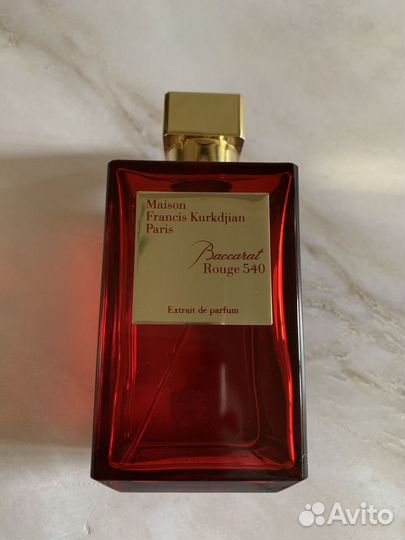 Baccarat rouge 540 extrait оригинал остаток