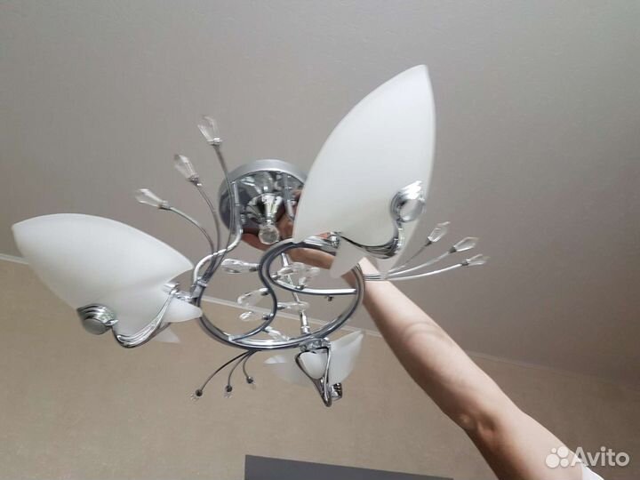 Люстра и 2 бра бу