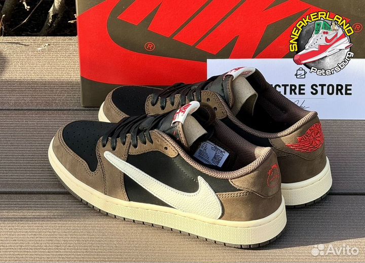 Travis Scott Nike Air Jordan 1 Low Mocha