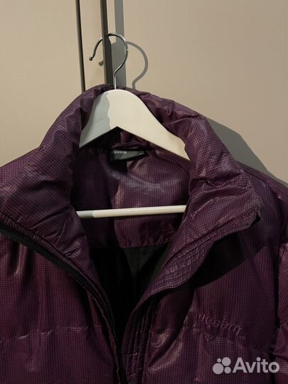 Пуховик зимний фиолетовый