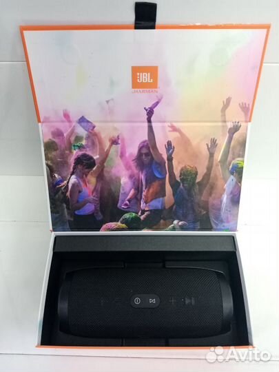 Портативная акустика JBL Charge 3 Stealth Edition