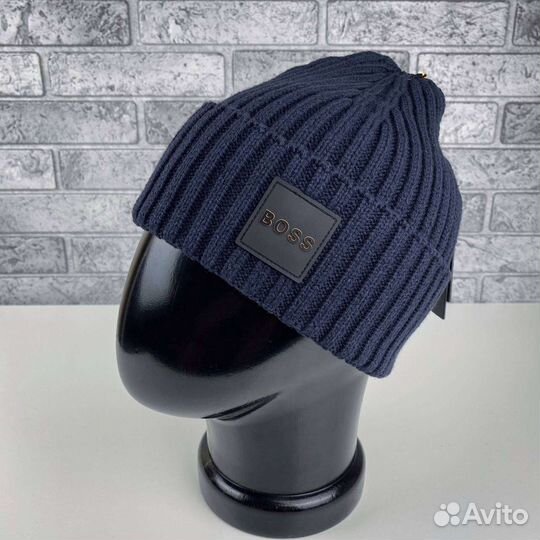 Шапка hugo boss premium