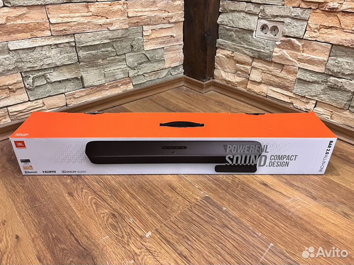 Саундбар JBL Bar 2.0 All-in-One 2.0 80Вт черный