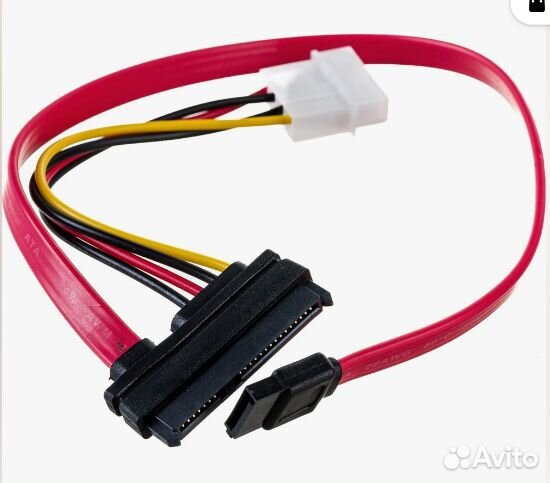 Переходник для накопителя FinePower molex+sata