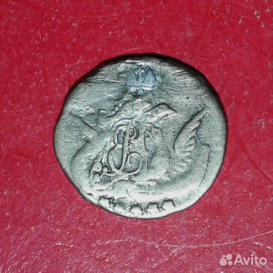 5 коп 1761 спб орёл в облаках поворот180 гр (№09а)