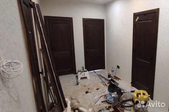 Установка межкомнатных дверей