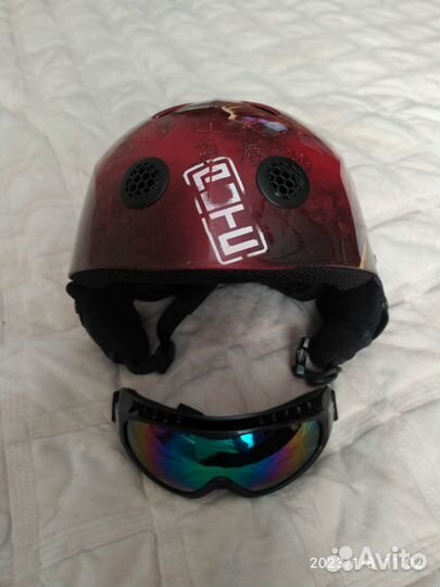 Шлем горнолыжный детский
