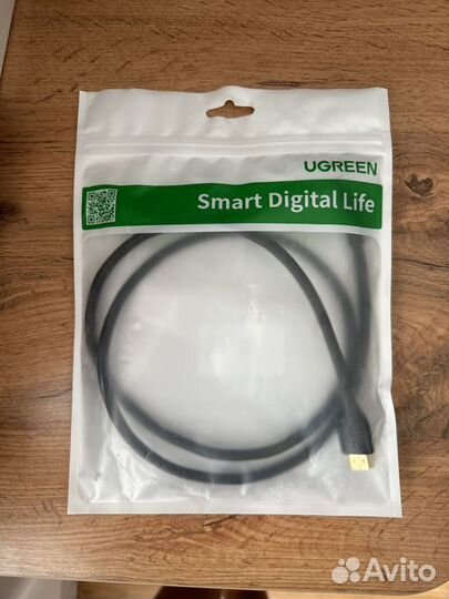 Ugreen hdmi Switcher +hdmi кабель 4К-2K 60Hz