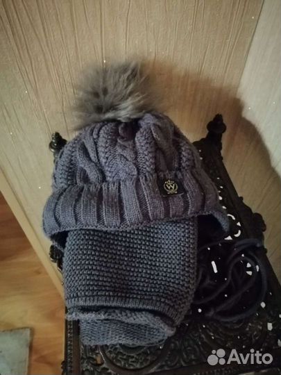 Шапка и шарф