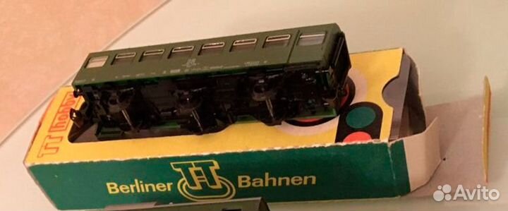 Вагон пассажирский сидячий 3-х осный TT Гдр